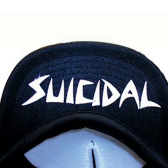 Suicidal Tendencies Flip Bill Black Trucker Hat - Picture 2 of 3